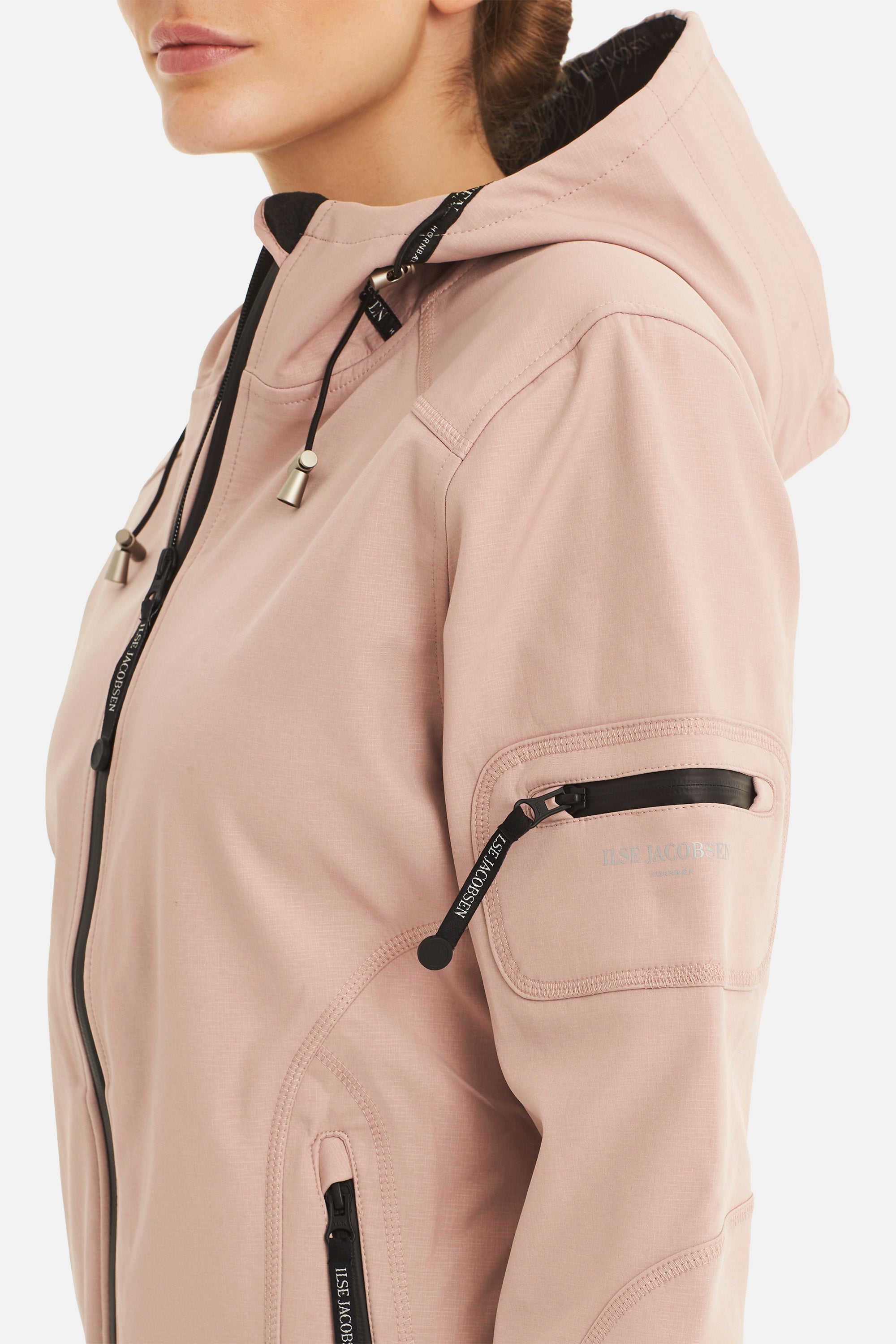 Ilse Jacobsen Hornbæk Rain Regenmantel Raincoat 378 Adobe Rose